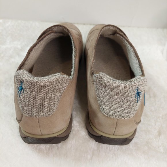 Timberland Smartwool Power Lounger Leather Loafer Tan - Women Size 9M - Picture 6 of 7